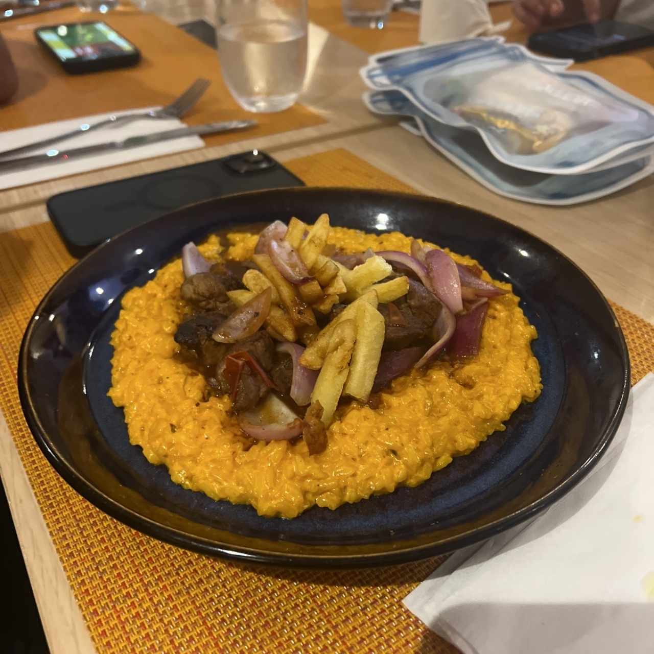 Risotto Lomo Saltado
