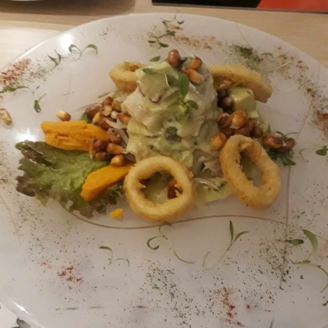 Entradas - Ceviche de Corvina
