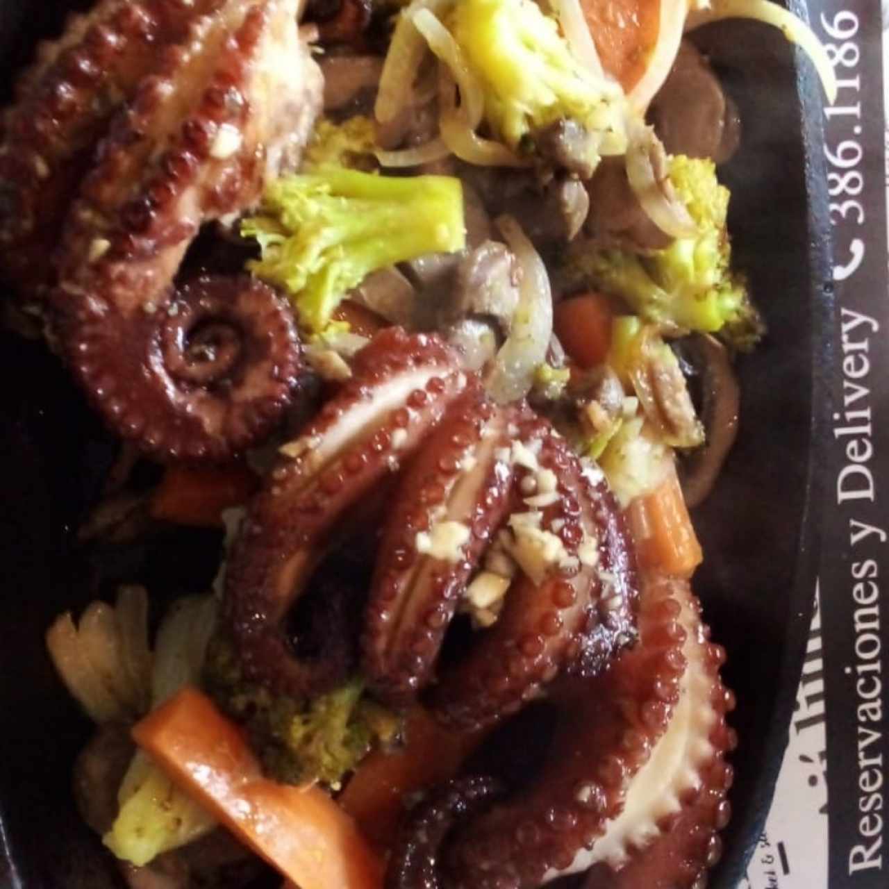 Pulpo a la Parilla