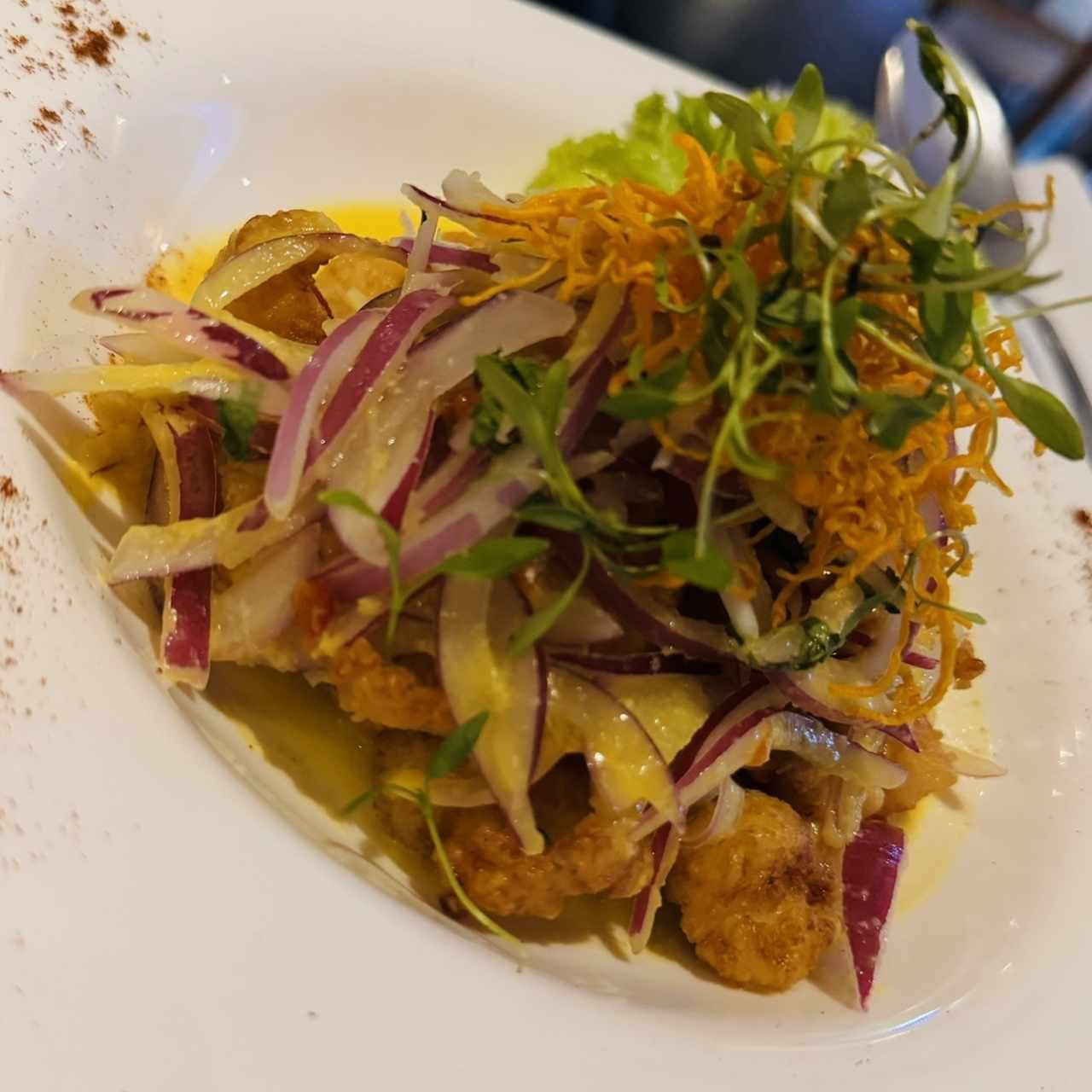 Entradas - Ceviche Frito