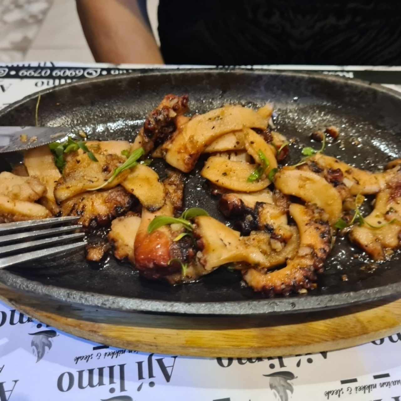 Entradas - Pulpo al Carbón
