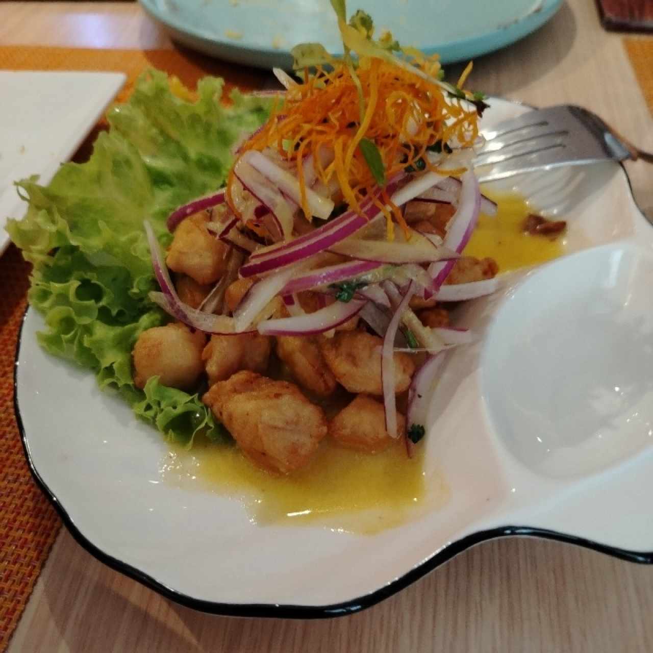 Entradas - Ceviche Frito