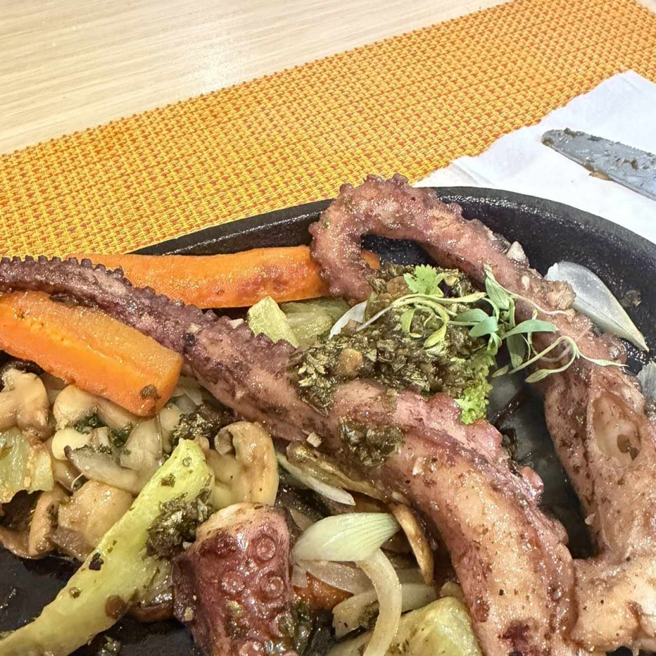 Pulpo a la Parilla
