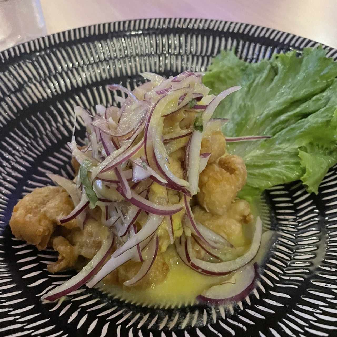 Entradas - Ceviche de Corvina