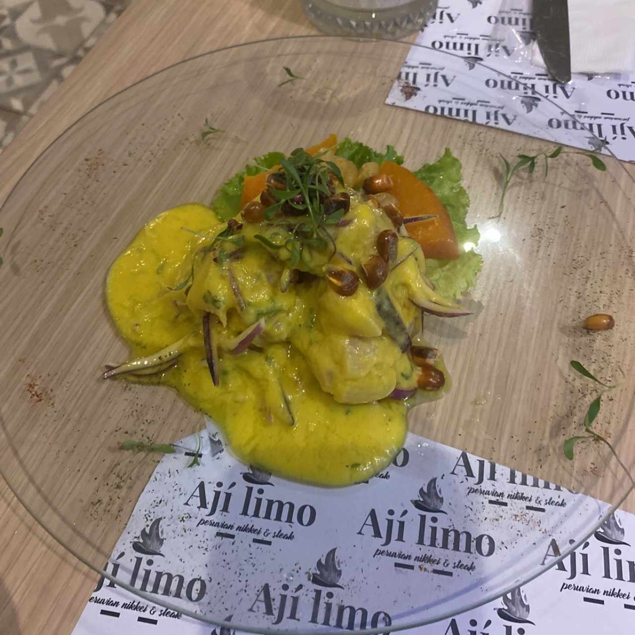 Entradas - Ceviche de Corvina
