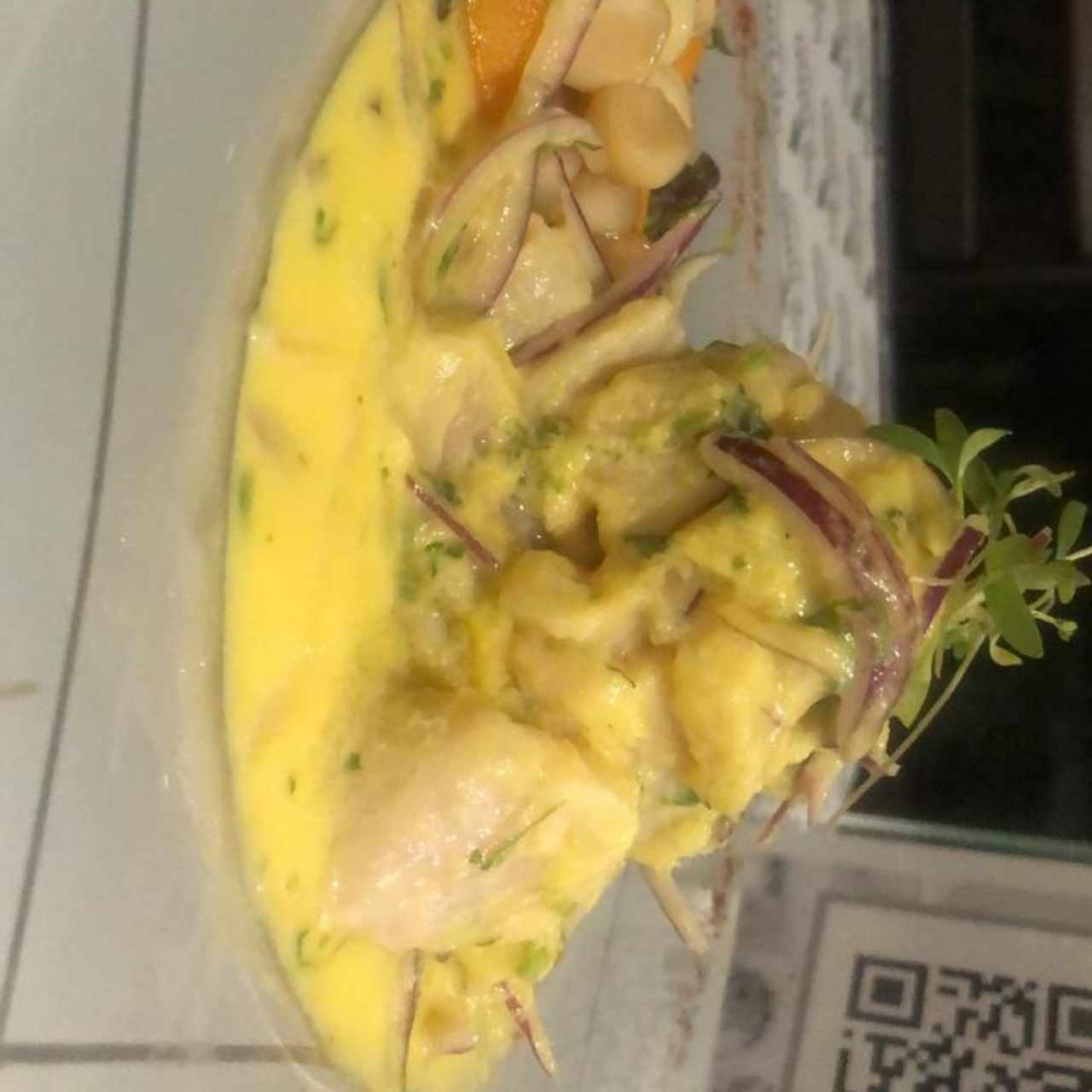 Entradas - Ceviche de Corvina