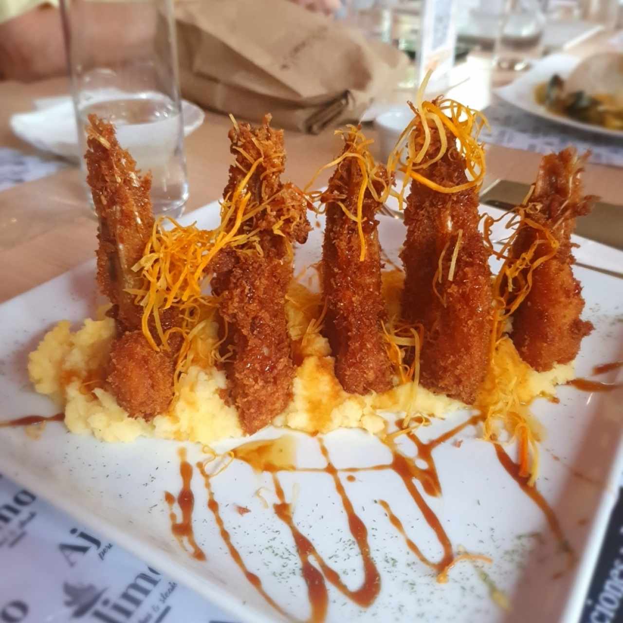 Langostinos al Panko