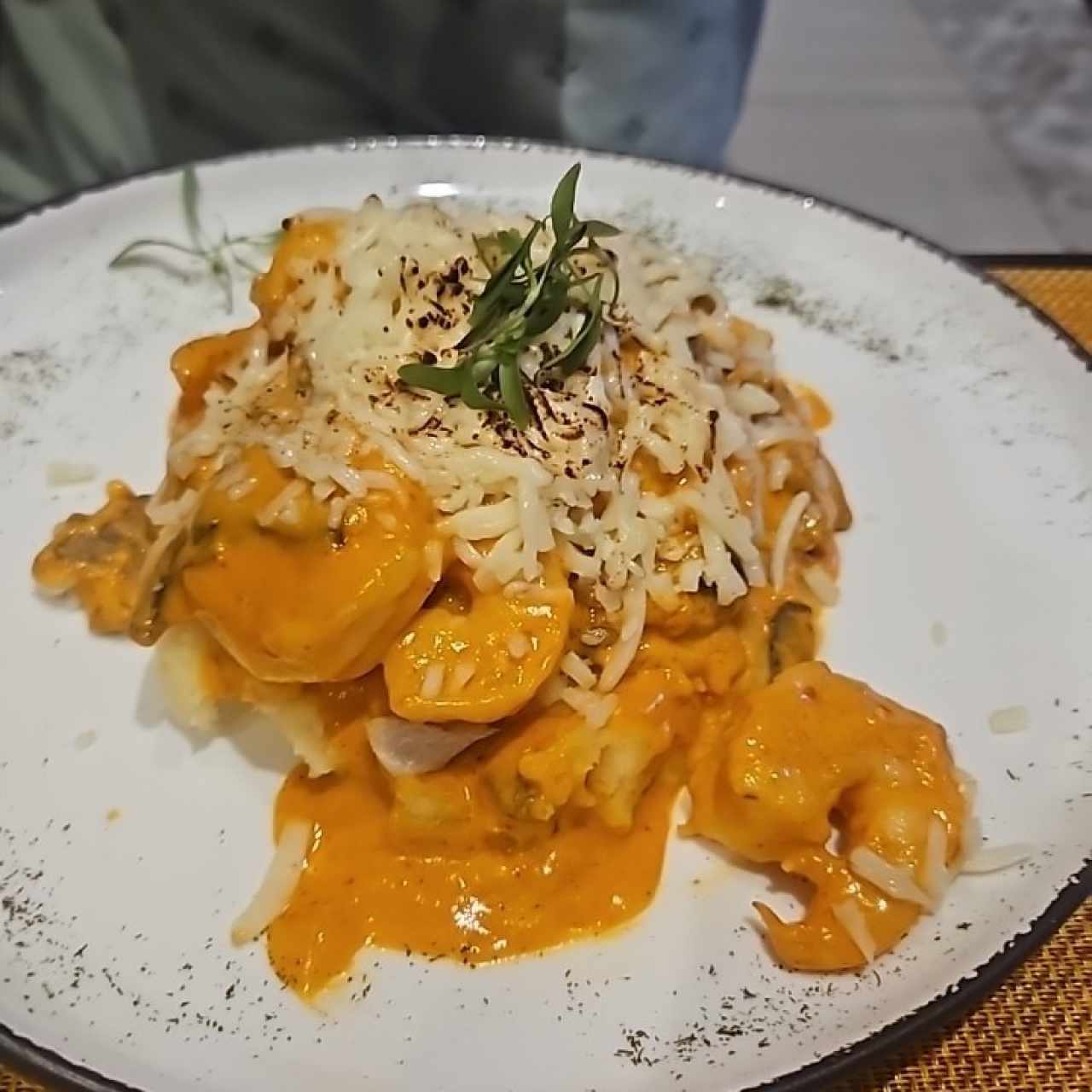 Corvina Rellena con Camarones