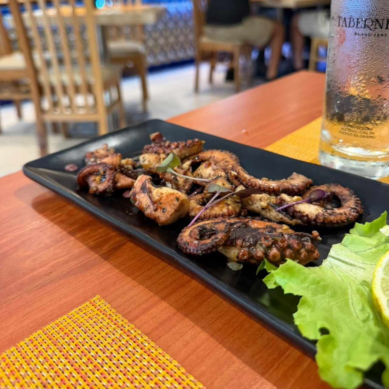 Entradas - Pulpo al Carbón