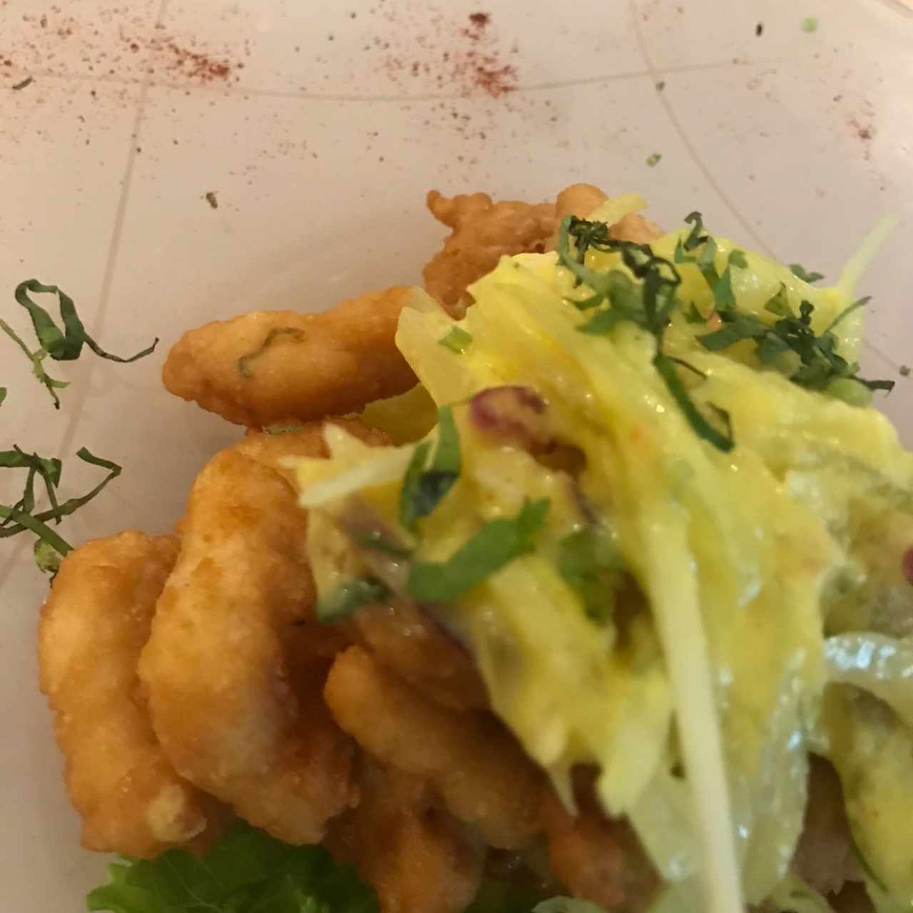 Entradas - Ceviche Frito