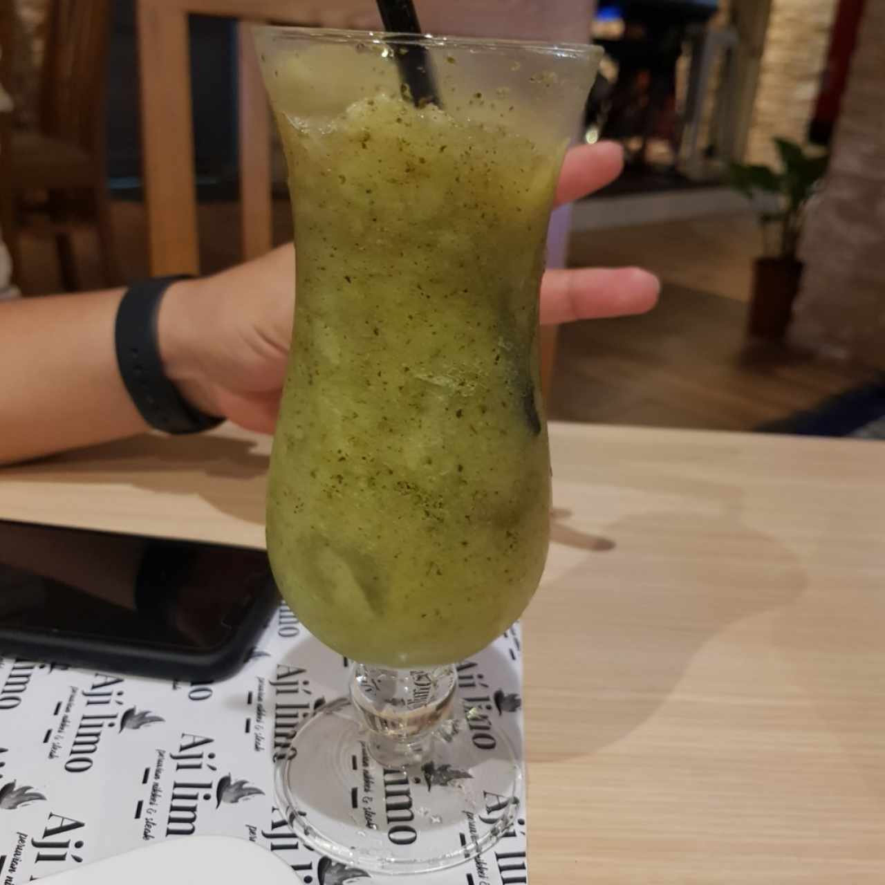 limonada con hierbabuena