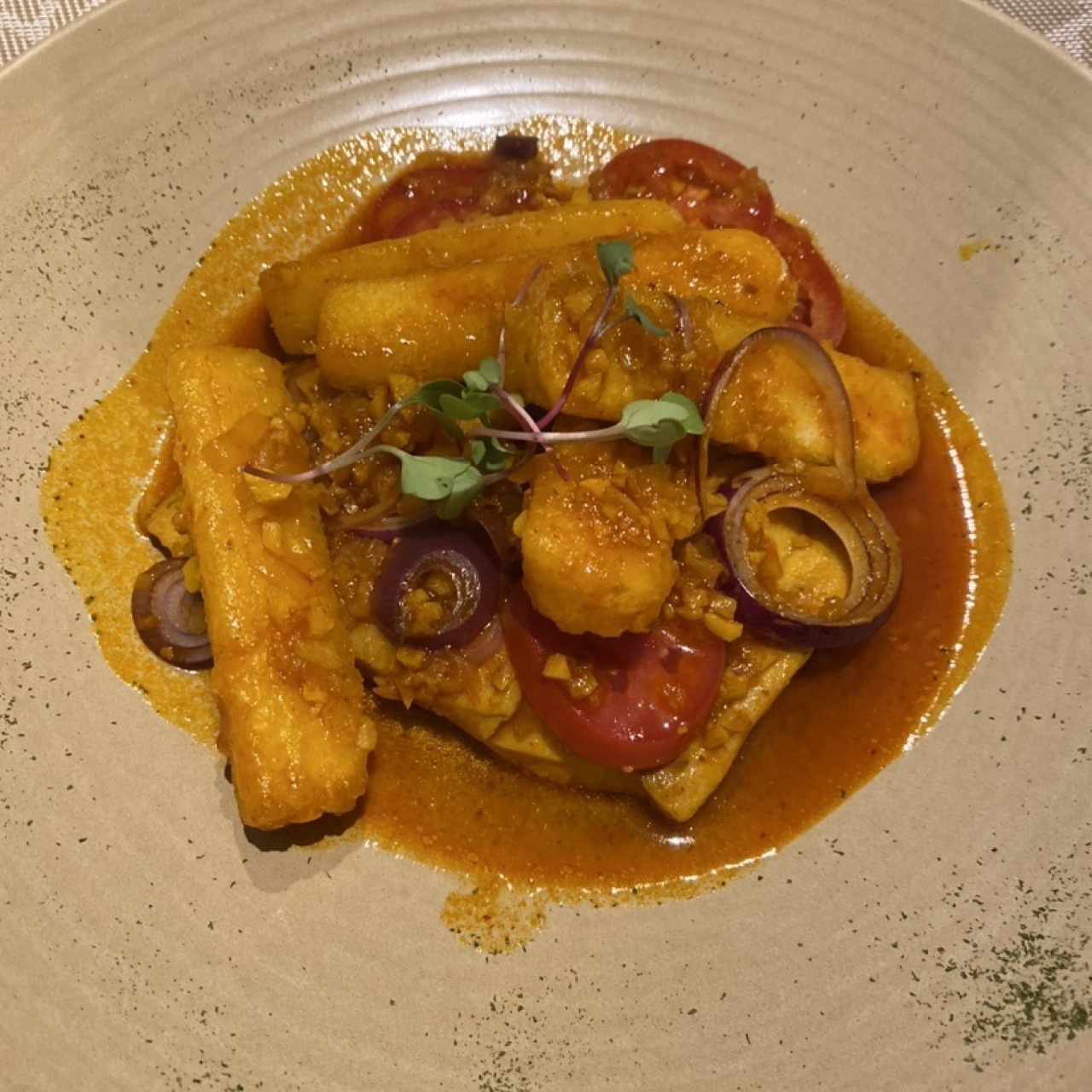 Sudado de pescado. Sin marsicos 