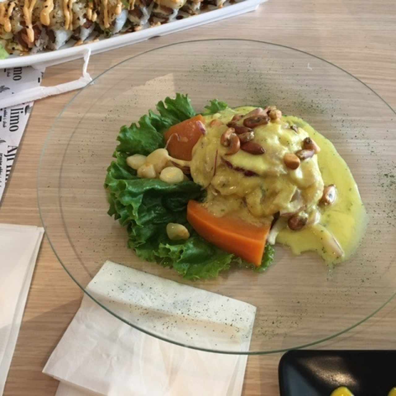 Entradas - Ceviche de Corvina
