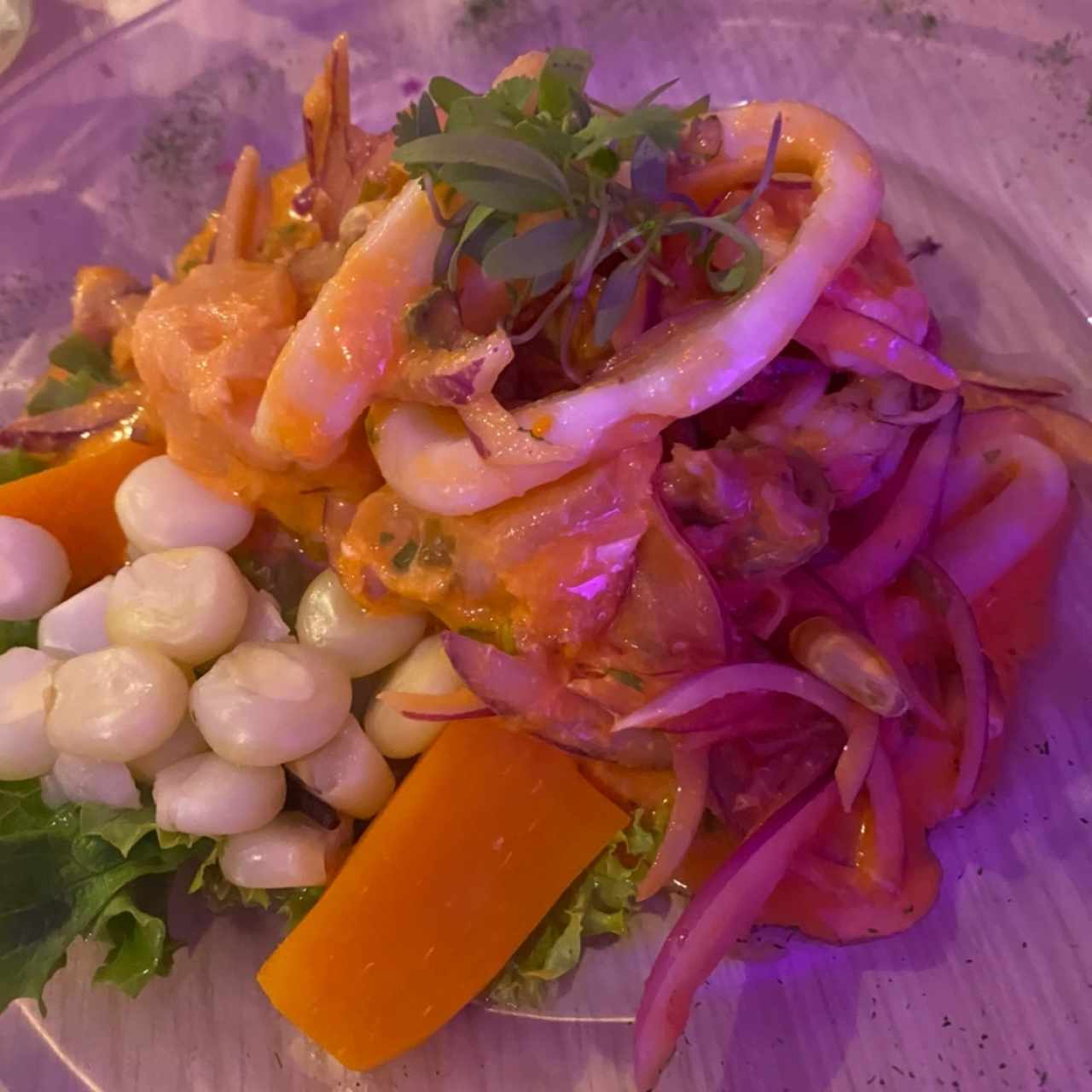 Entradas - Ceviche Mixto