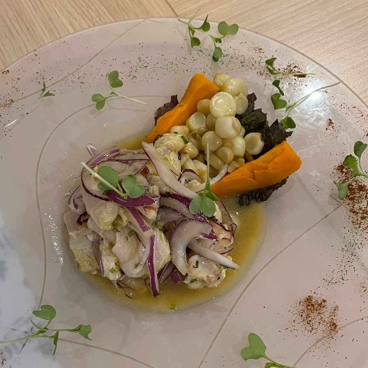 Entradas - Ceviche Nikkei