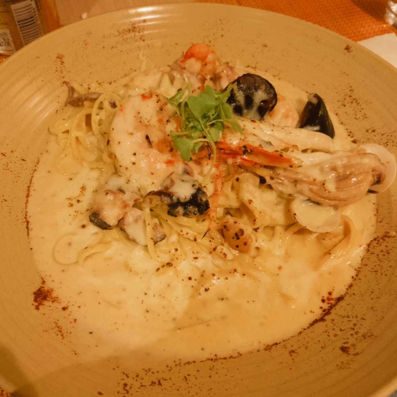 Timbal de Mariscos