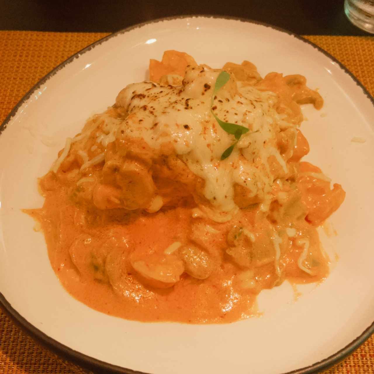Corvina Rellena con Camarones