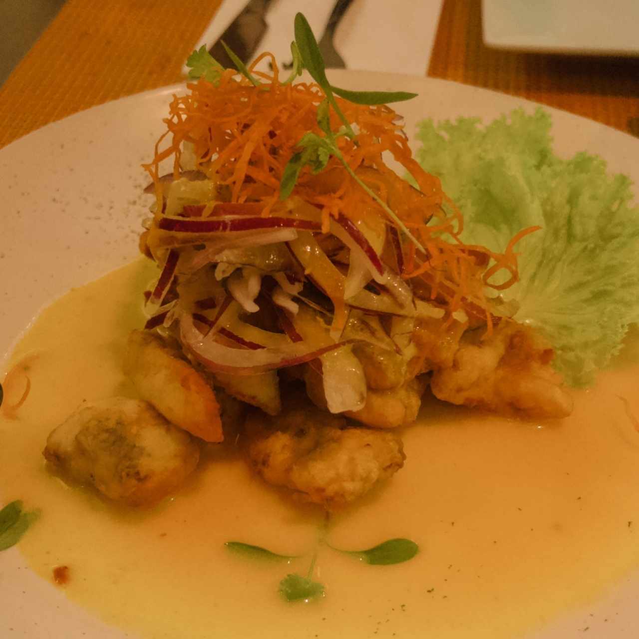 Entradas - Ceviche Frito