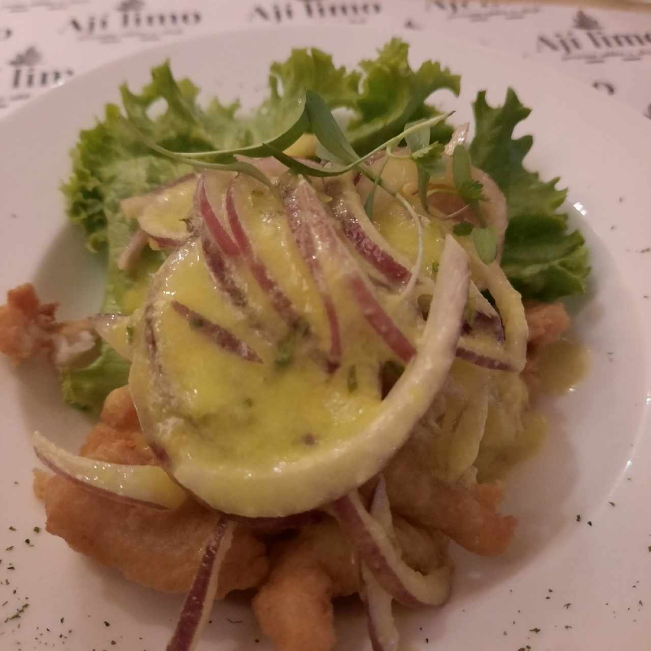 Entradas - Ceviche Frito