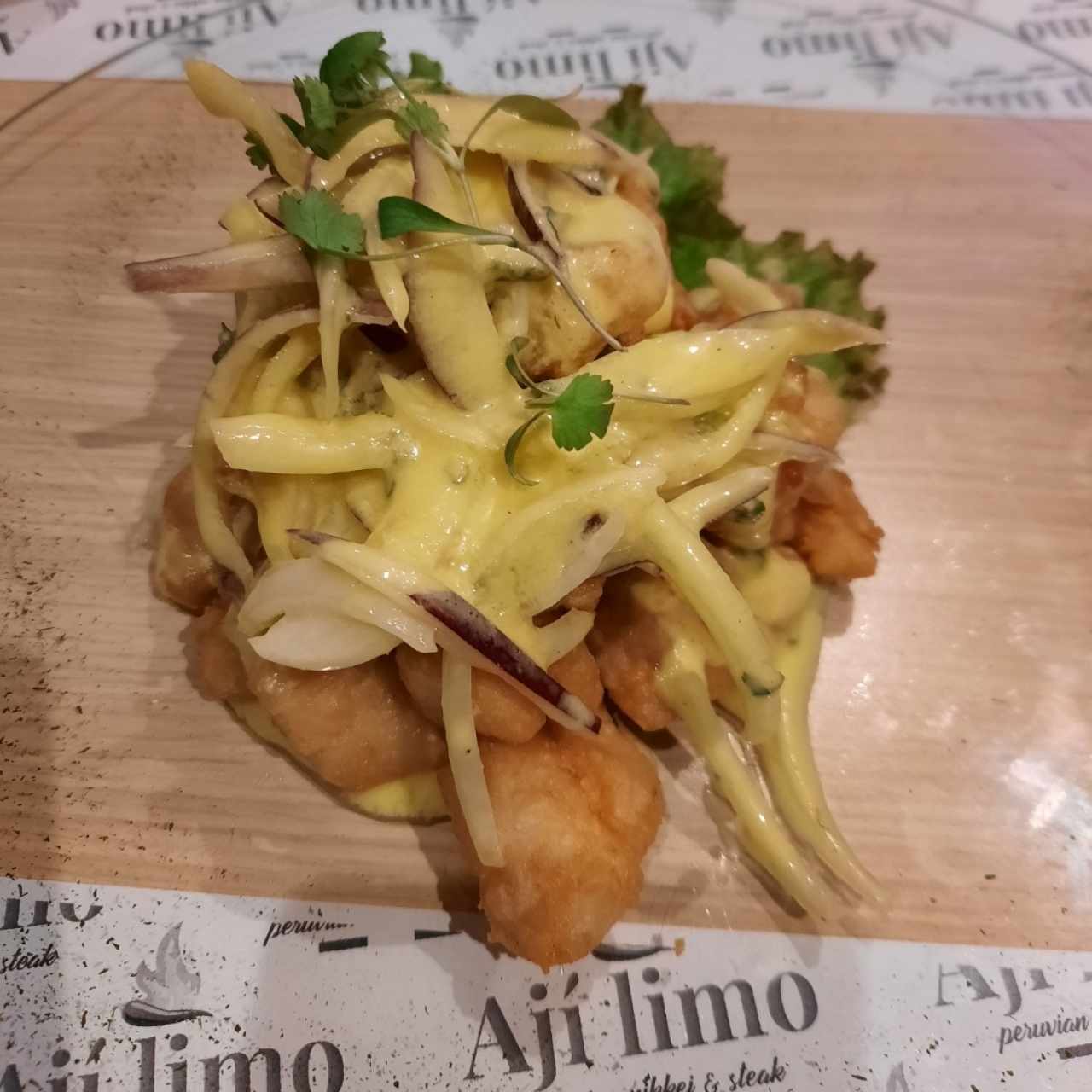Entradas - Ceviche Frito