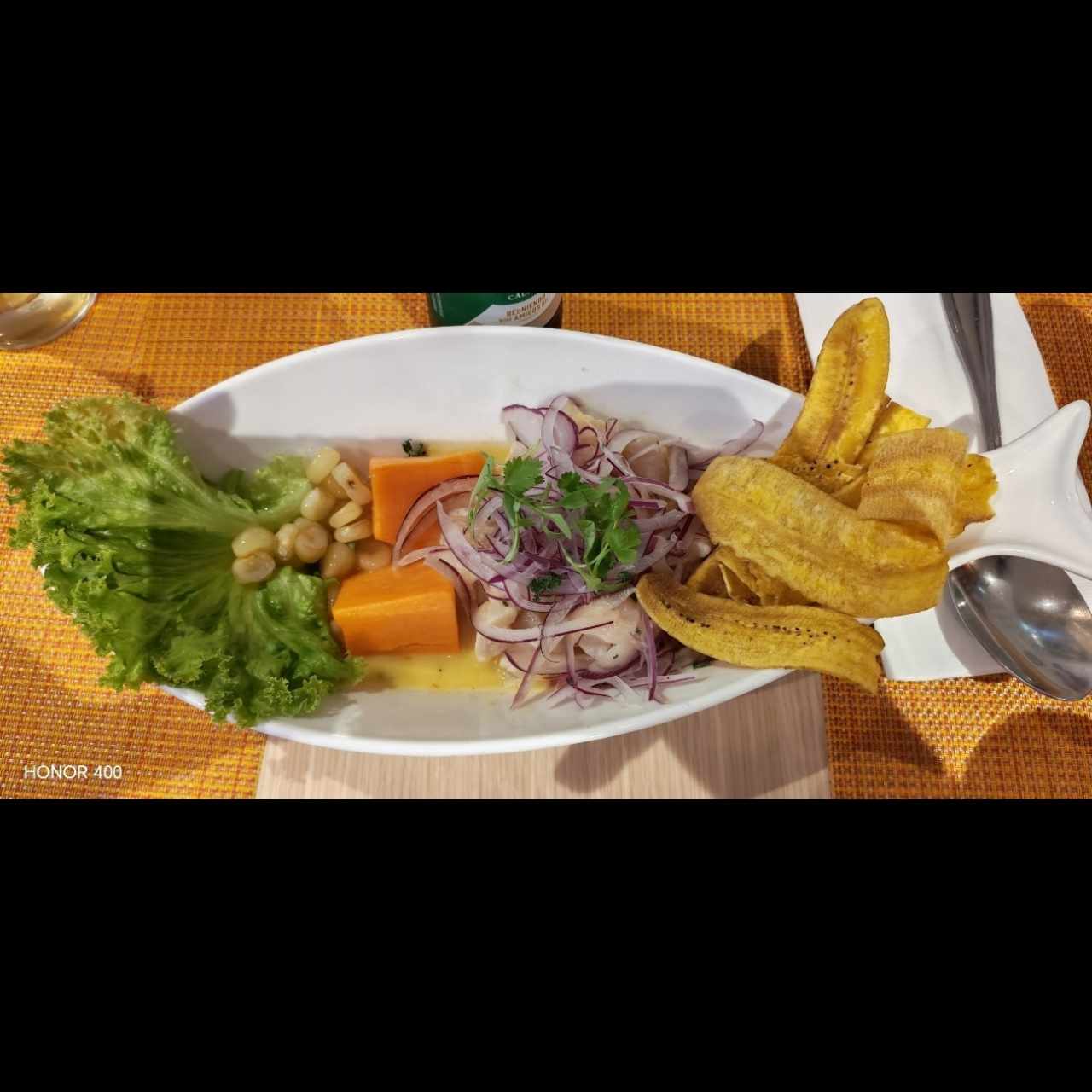 Entradas - Ceviche de Corvina