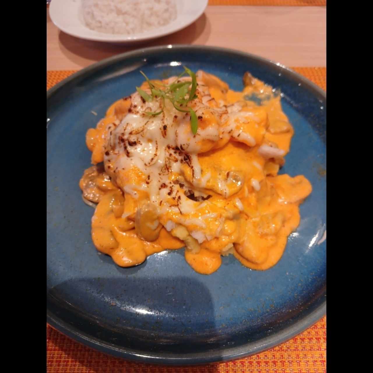 Corvina Rellena con Camarones