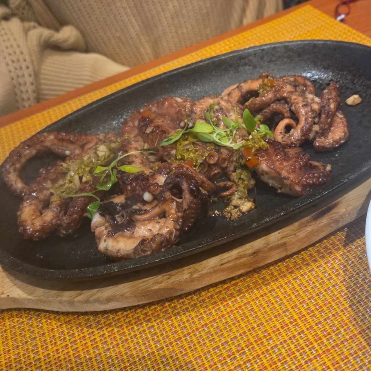 Entradas - Pulpo al Carbón