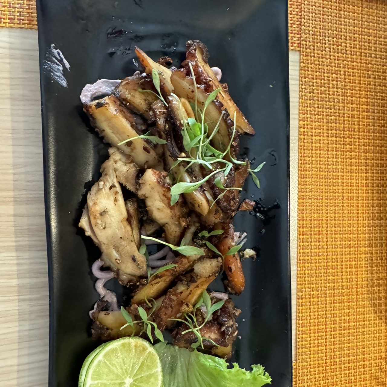 Entradas - Pulpo al Carbón
