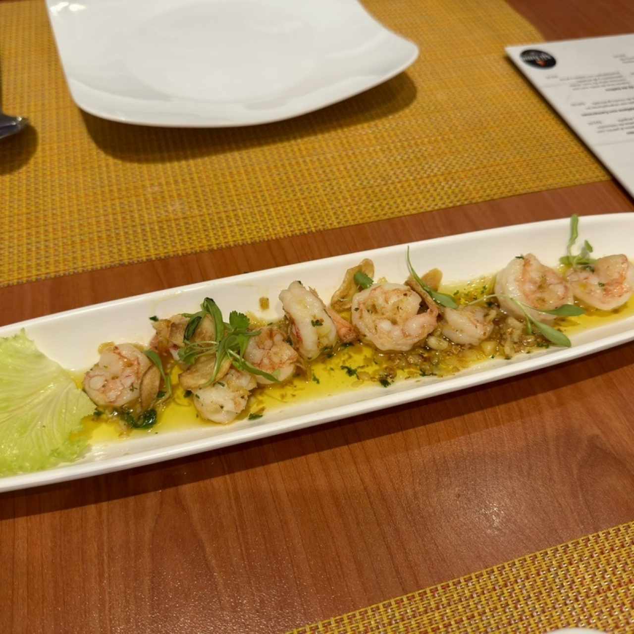 Camarones al Ajo Crocante