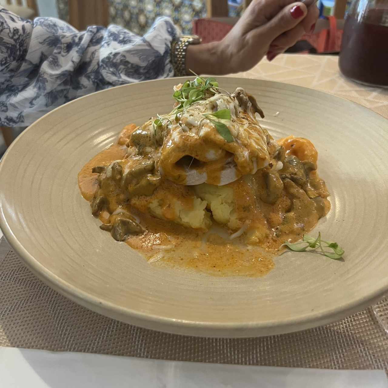 Corvina Rellena con Camarones