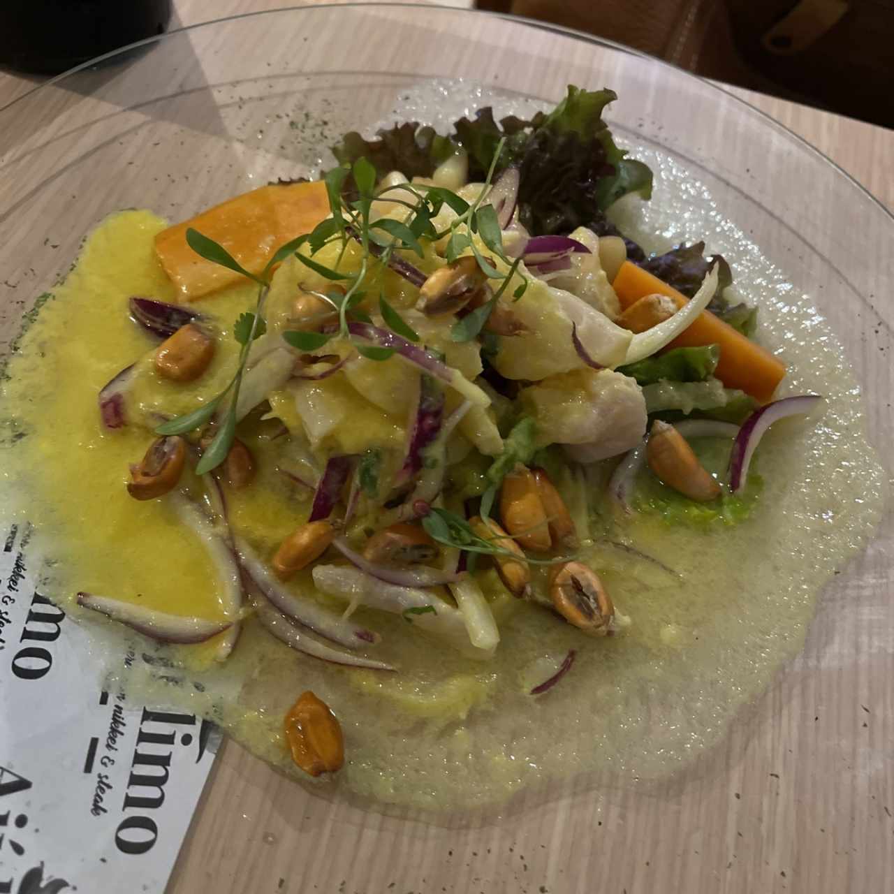 Entradas - Ceviche de Corvina