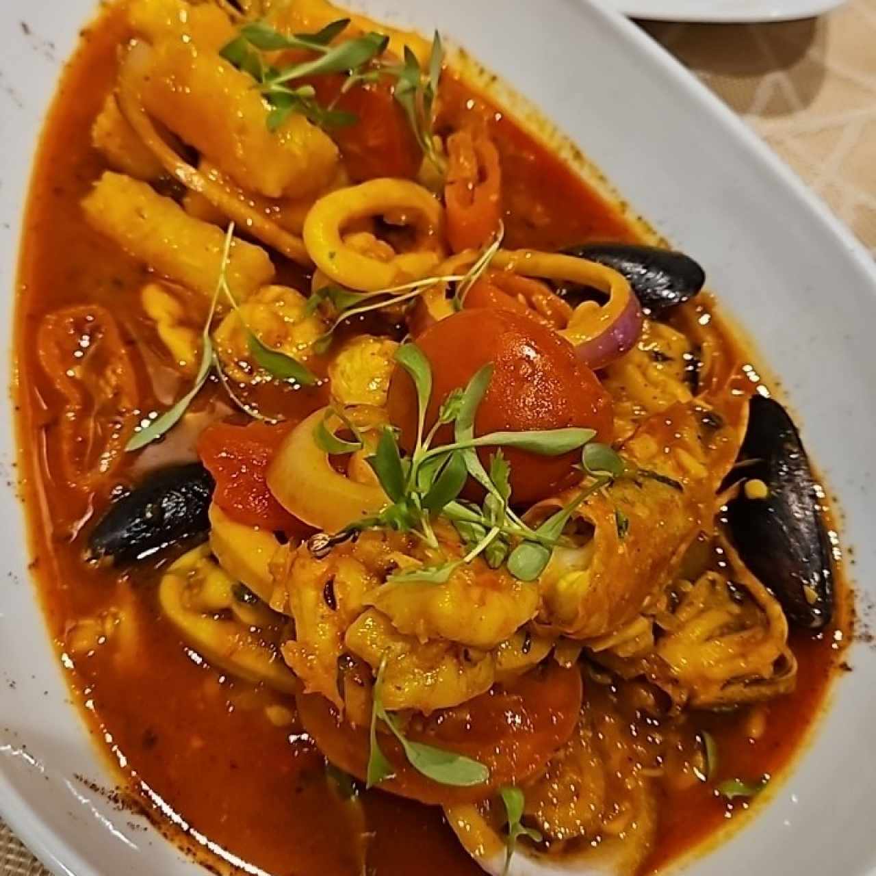 Sudado de Pescado y Mariscos