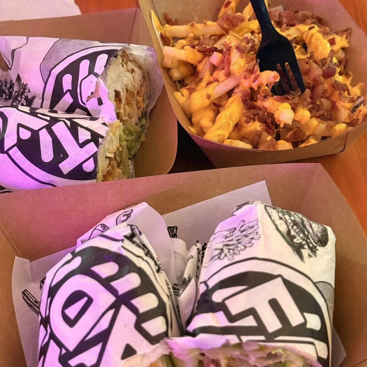 Menú - Wrap de Pollo