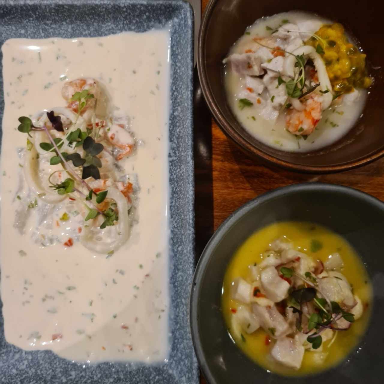 Ceviches + Tiraditos - Degustación