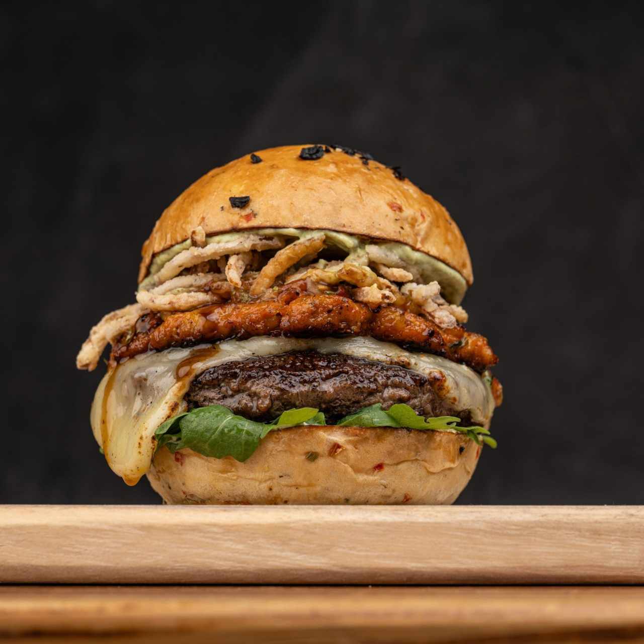 Hamburguesa "La Pritty Smoke"