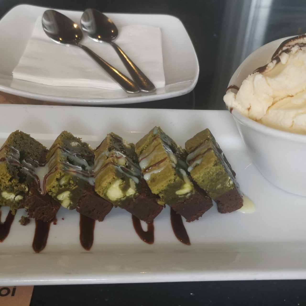 Postres - Choco-Matcha Bites