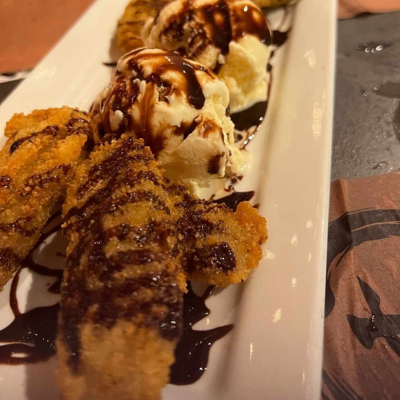Postres - Banana Tempura