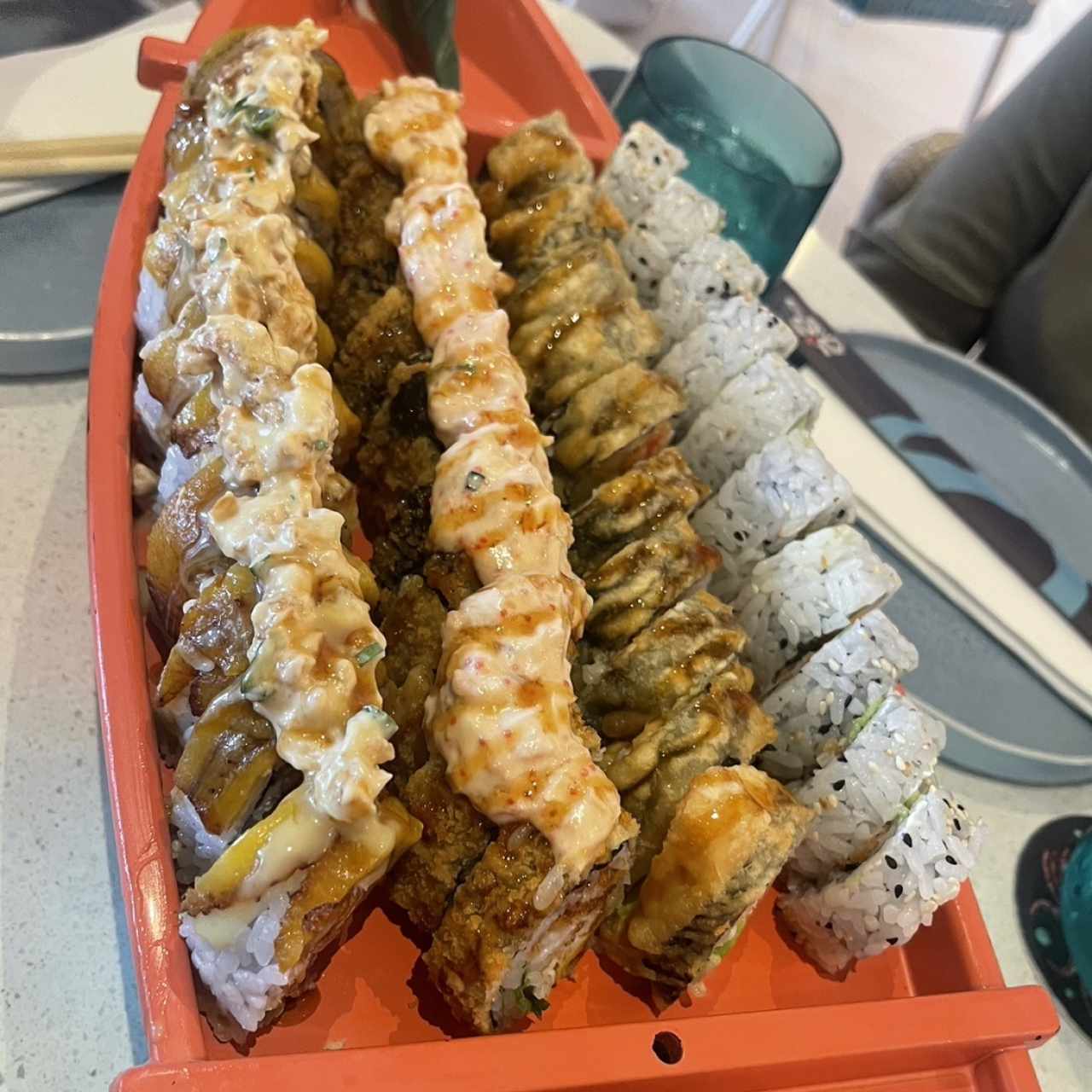 Barco de sushis