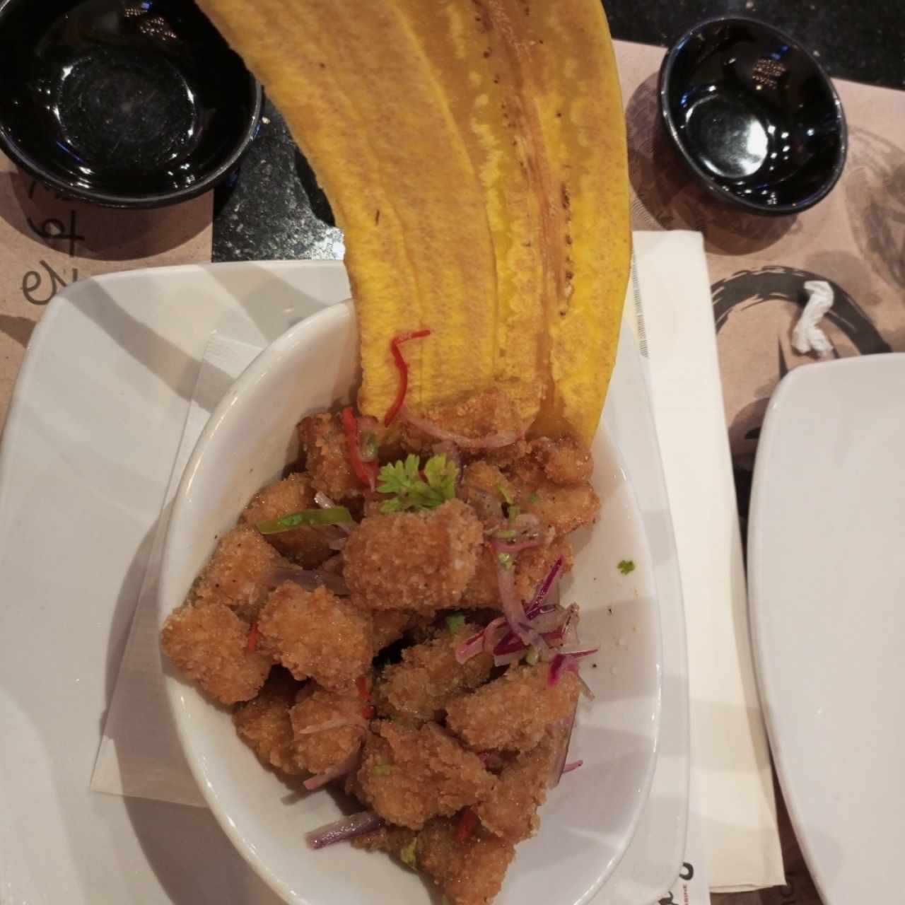 Ceviche Frito de Corvina