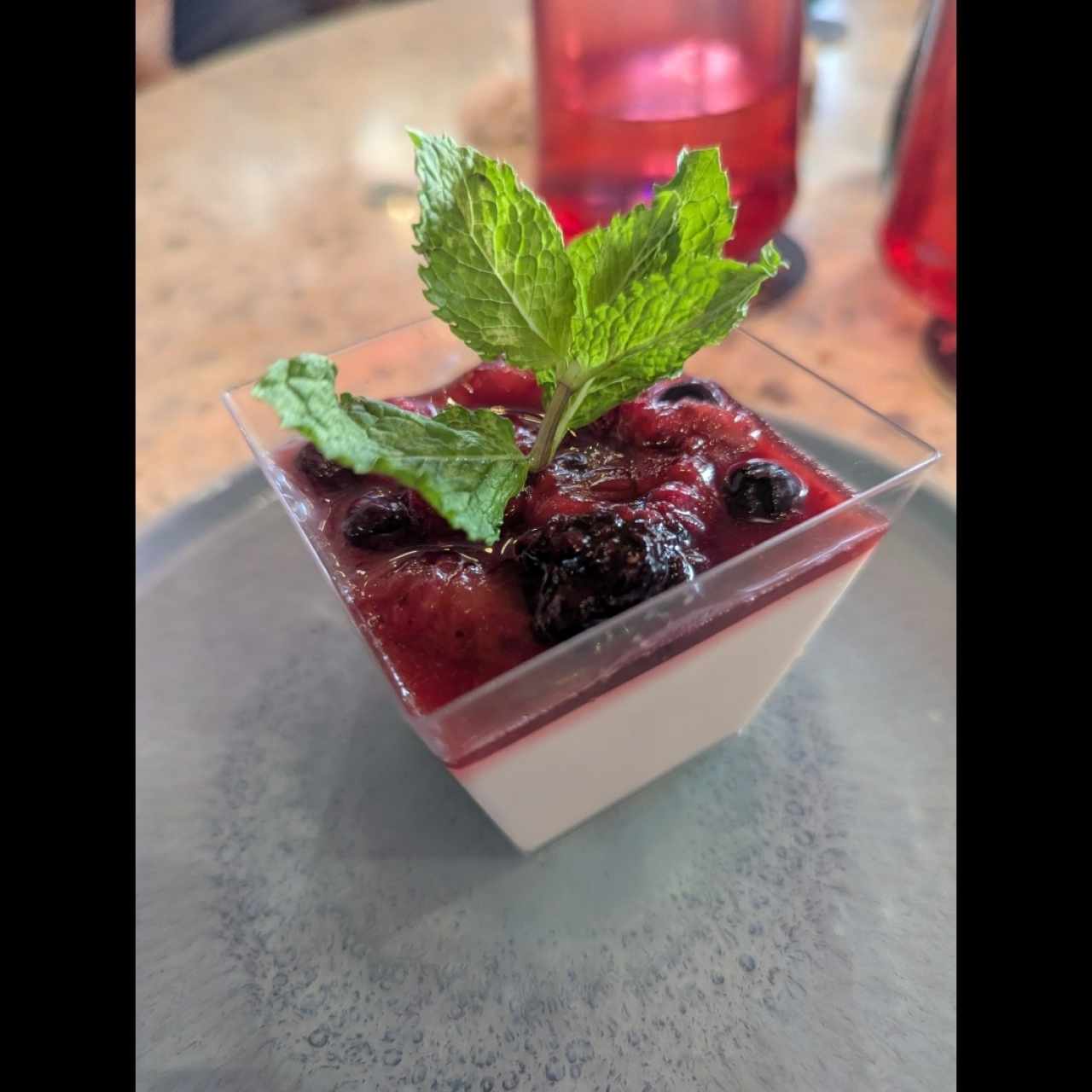 Panacotta de Lychee