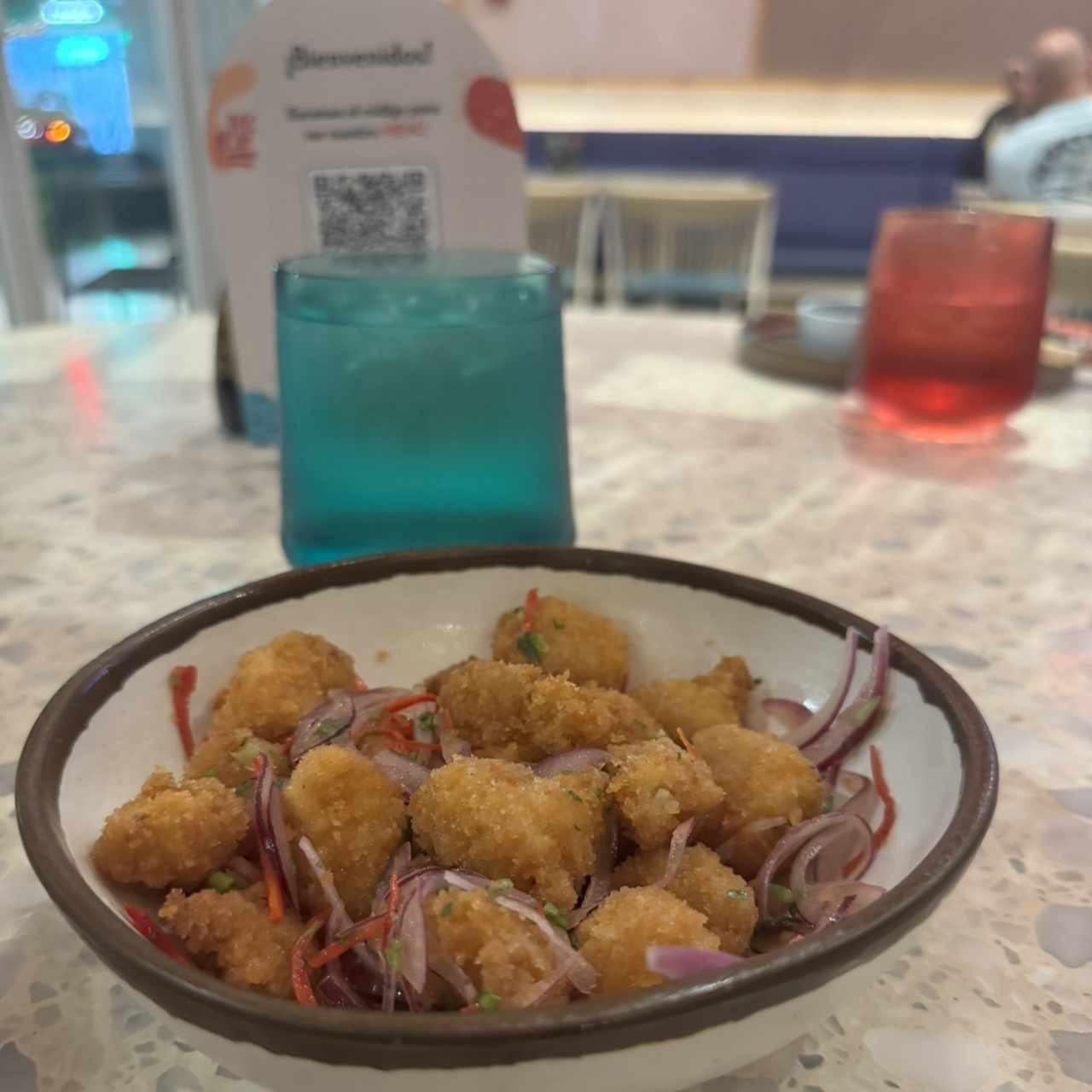 Ceviche Frito de Pescado Blanco