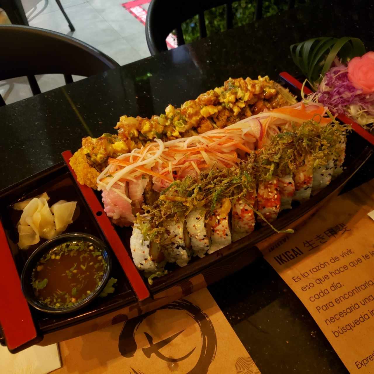 Weed Roll, Ceviche Roll y Kung fu Panda Roll