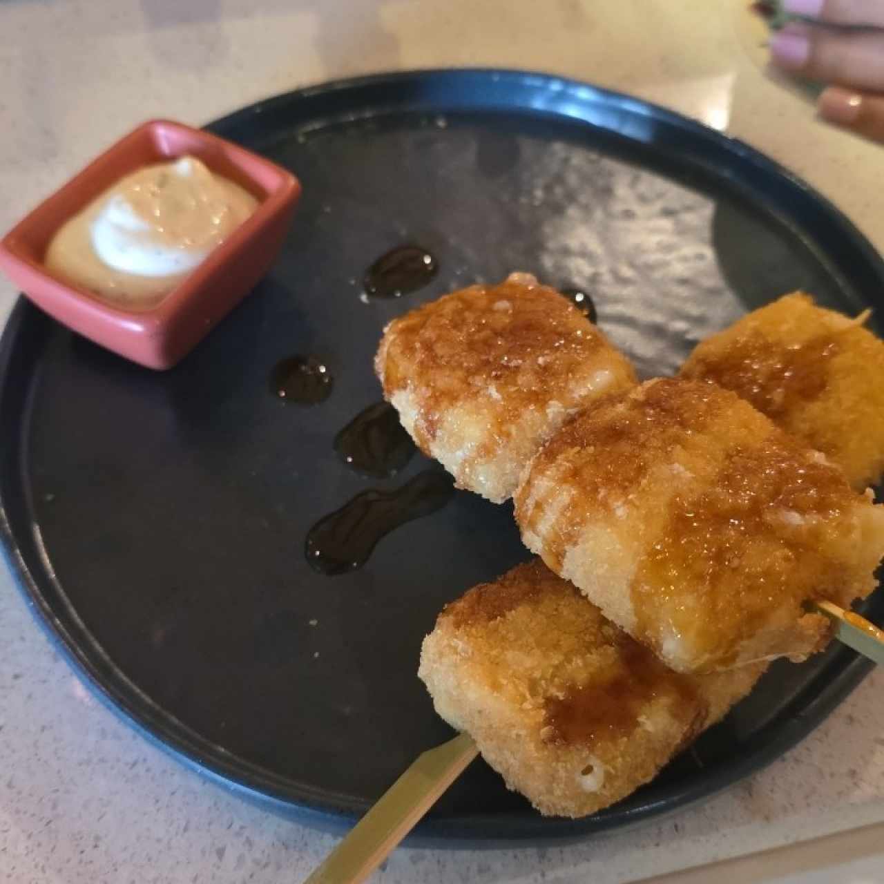 Entradas - Brochetas de Queso