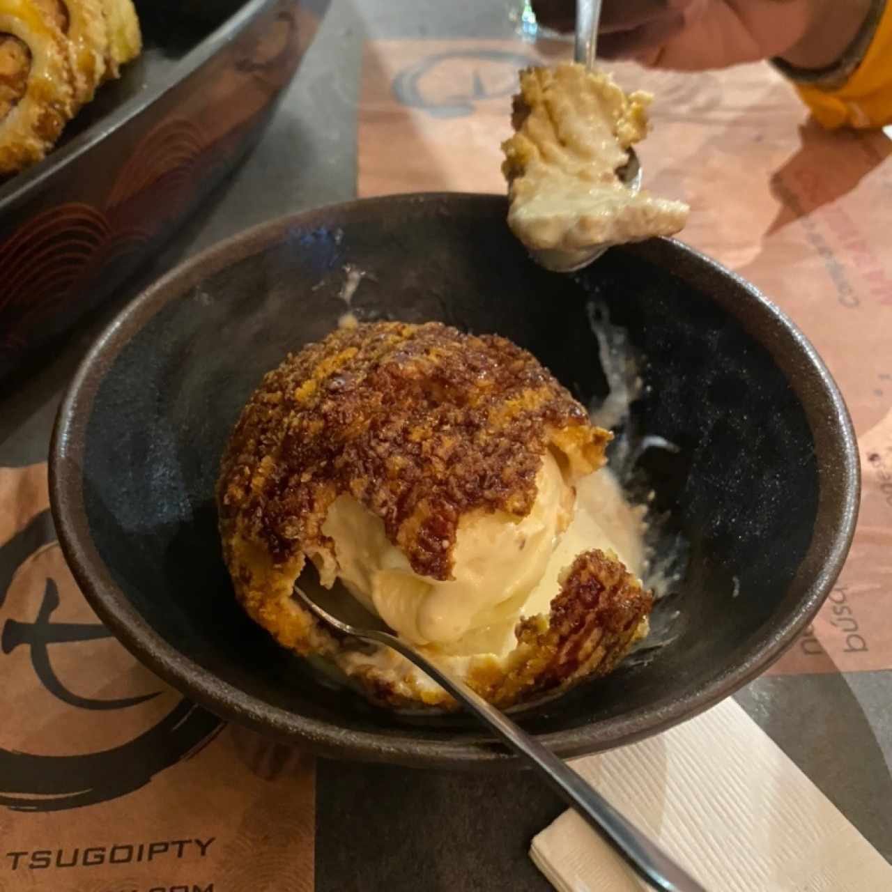 Postres - Helado Frito