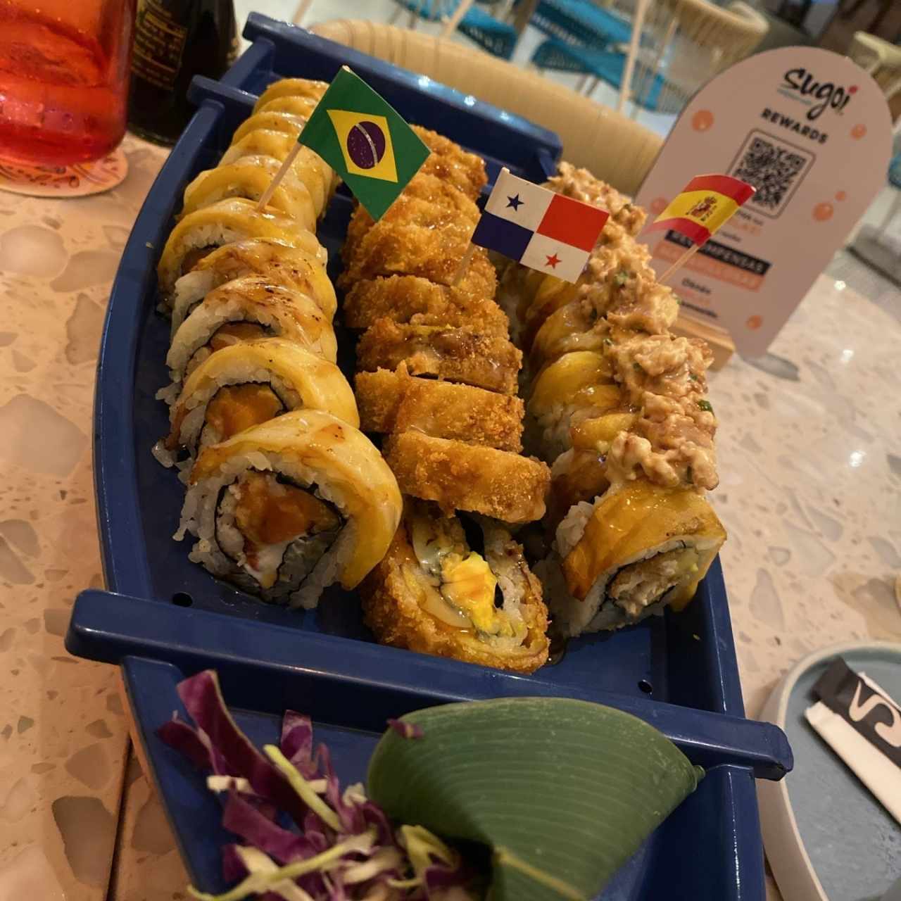 Sushi toki , canalero y istmo 