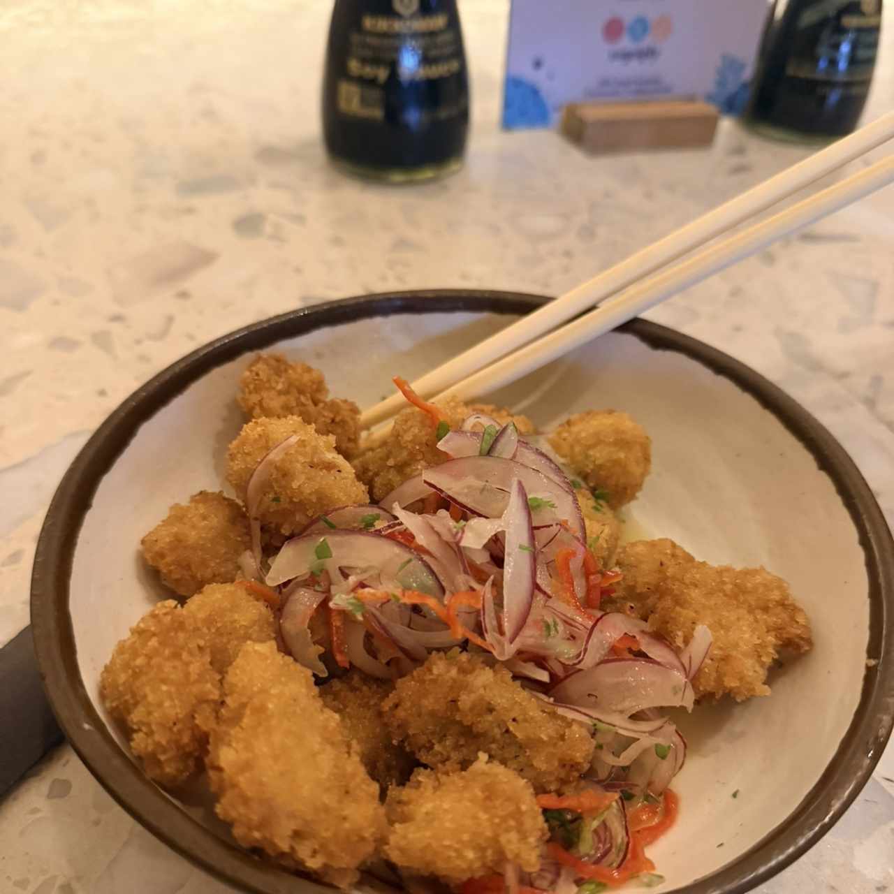 Ceviche Frito de Pescado Blanco 😍🫠