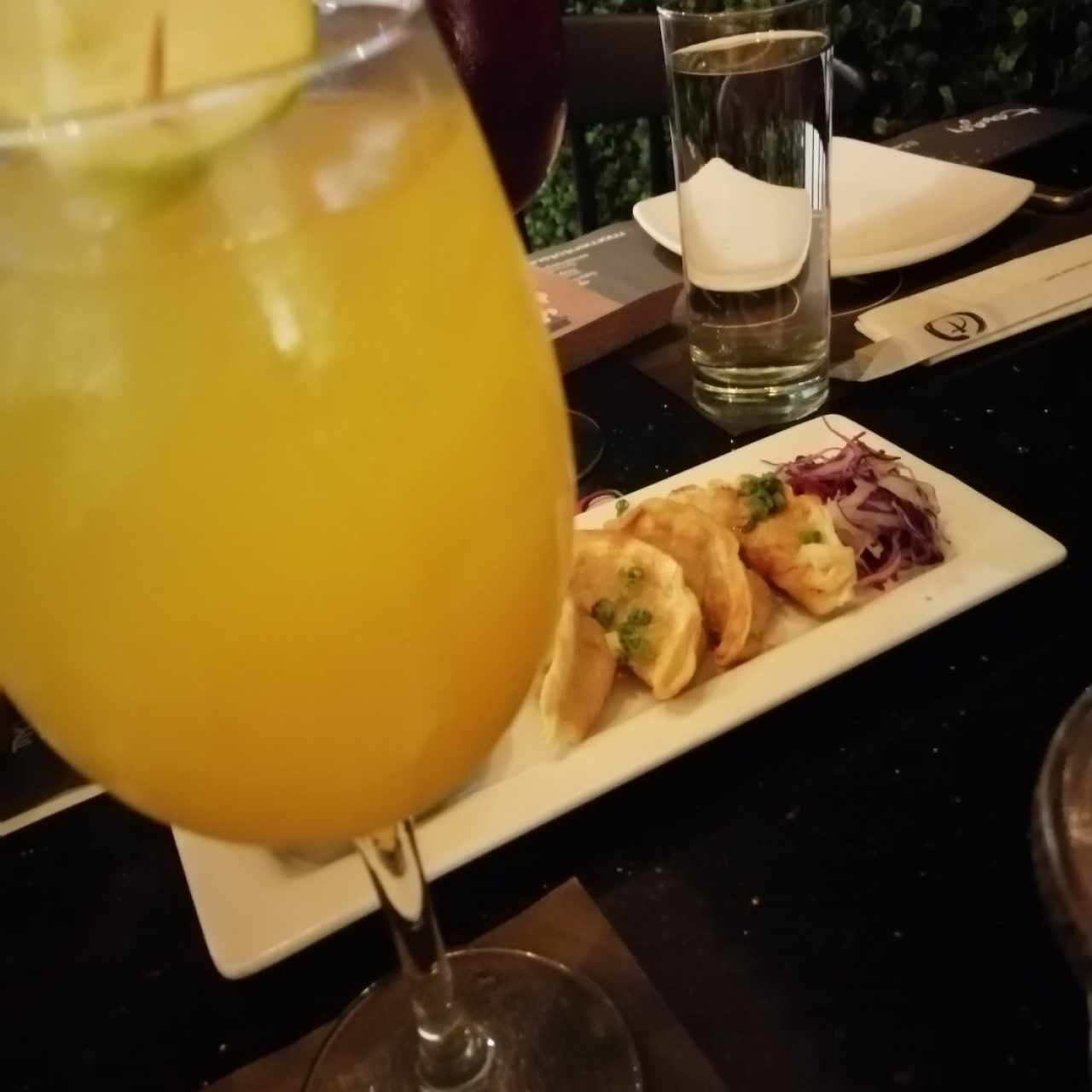Empanadas y sangria