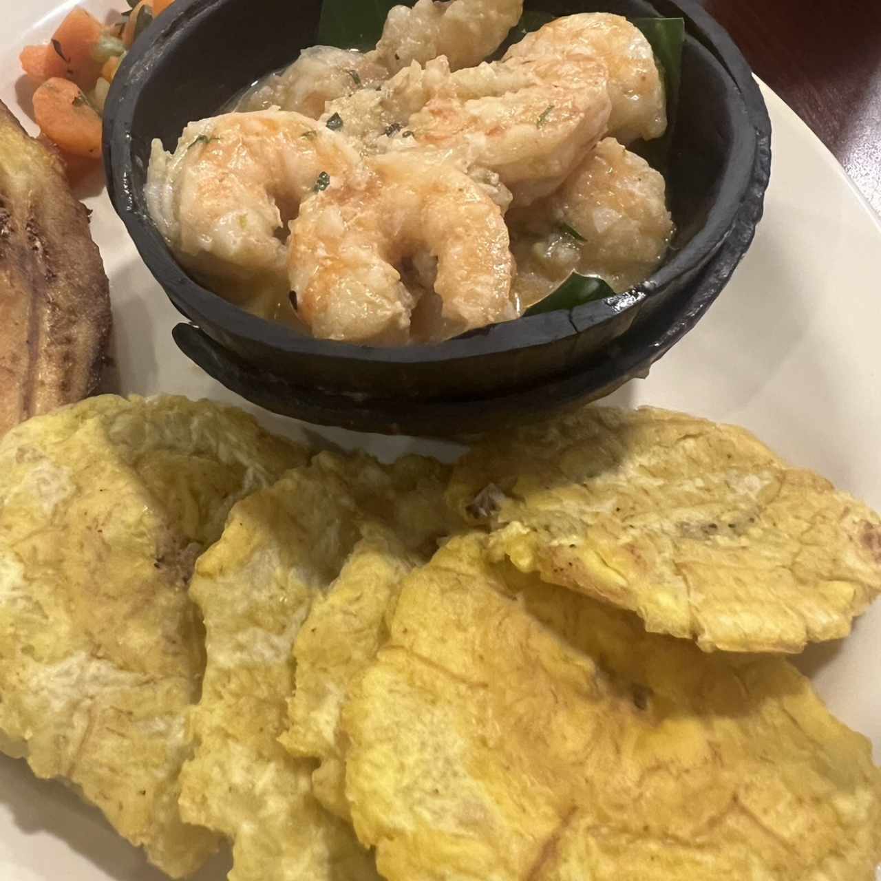 Mariscos - Camarones Al Ajillo