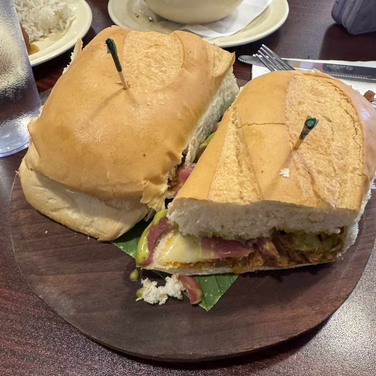 Sandwich de ropa vieja