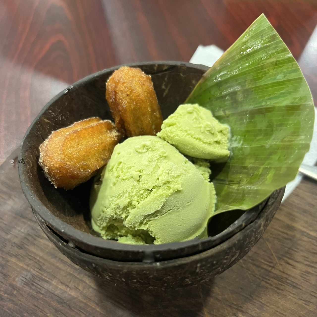 Helado de Culantro 